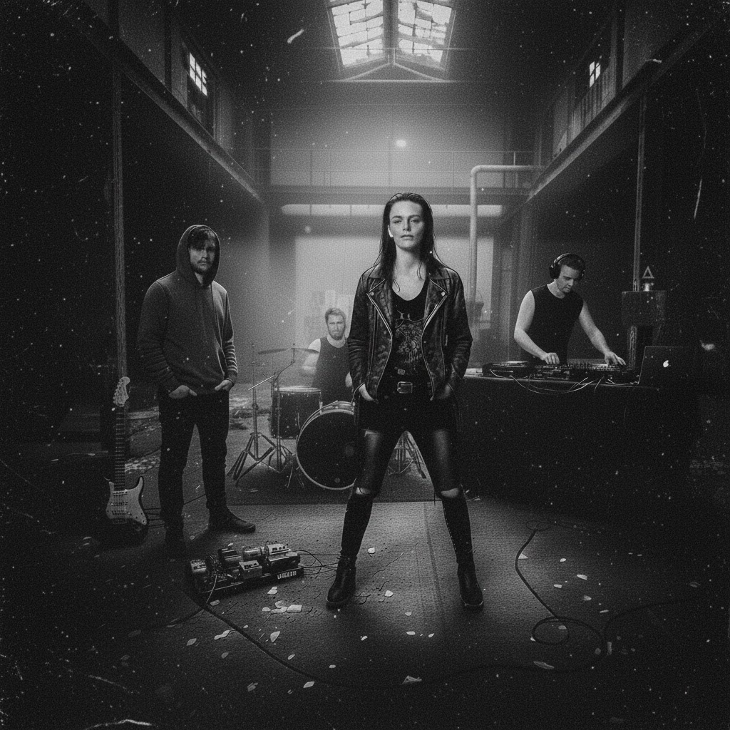 Triggerflux band portrait